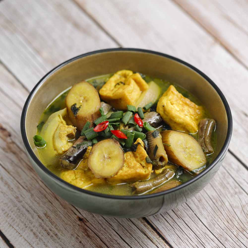 Chuối Om Đậu